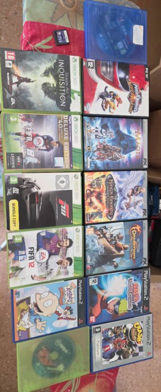 Lote Videojuegos PS2, Xbox 360, PC