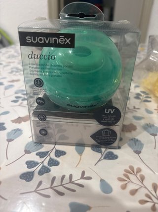 Esterilizador Suavinex Duccio Portátil Verde