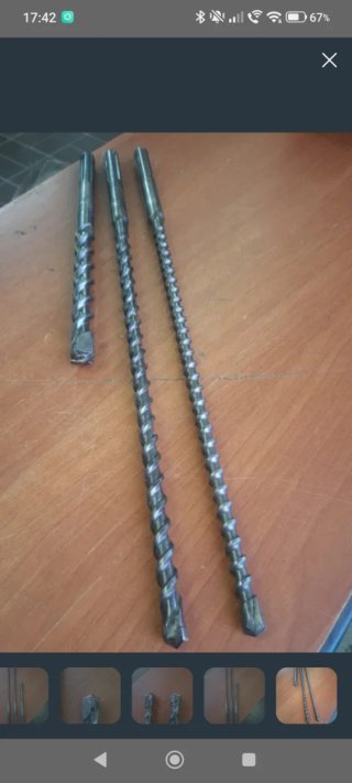 BOSCH BROCAS LARGAS SDS-MAX  PASAMUROS DE 14/16/22