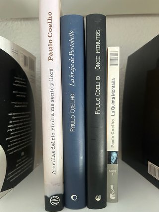 Lote 4 libros Paulo Coelho | Novelas