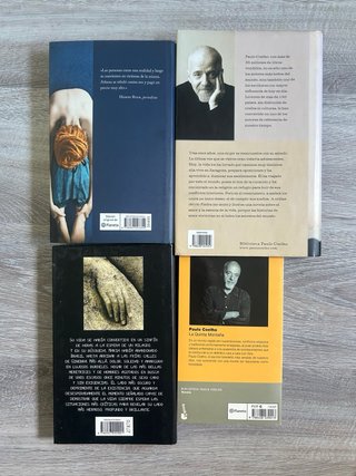 Lote 4 libros Paulo Coelho | Novelas