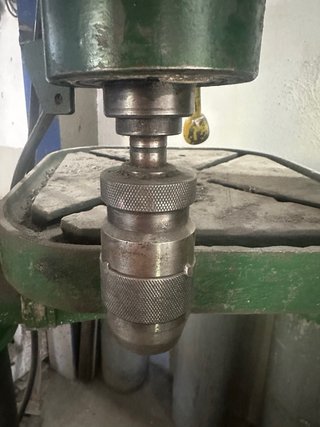 Taladro de pie trifásico