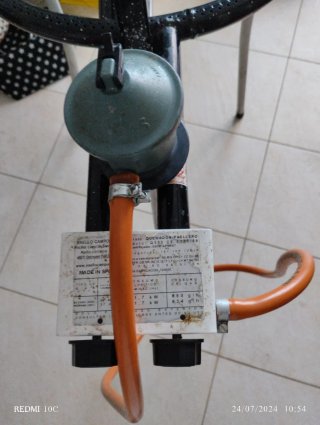 Trípode+fogon