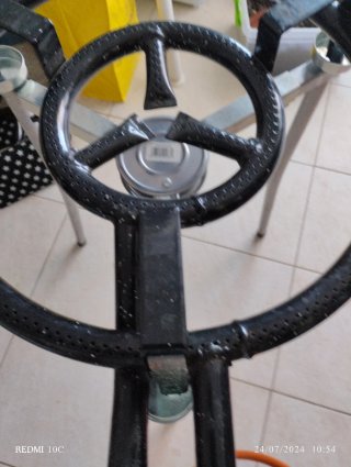 Trípode+fogon