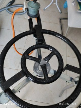 Trípode+fogon