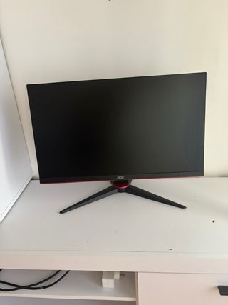 Monitor AOC Nero e Rosso