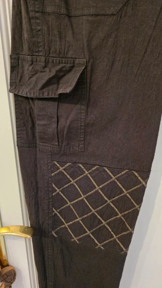Pantalón ALMATRICHI Algodón Talla 42 Verde