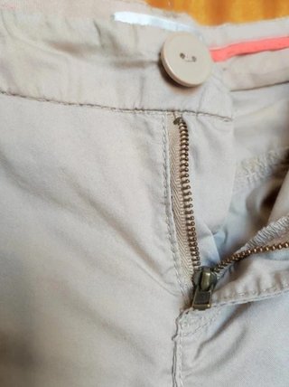 Pantalón Promod Poliamida Mujer T44 Impecable