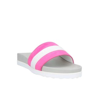 Chanclas Buscemi rosas y blancas unisex