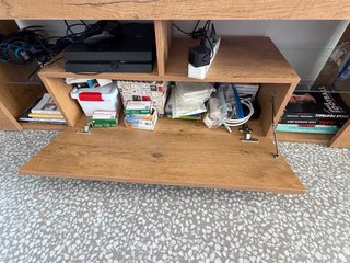 Mueble de salón TV Madera (138x35x50 cm)