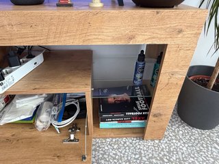Mueble de salón TV Madera (138x35x50 cm)