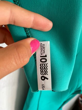 Traje de neopreno Billabong verde