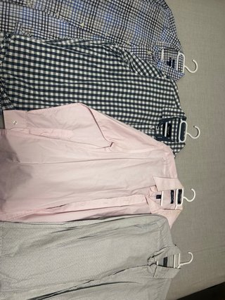 Camisas de  hombre manga larga y corta