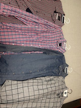 Camisas de  hombre manga larga y corta