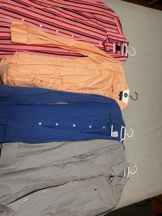 Camisas de  hombre manga larga y corta