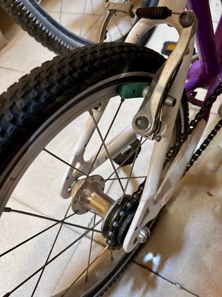 Bicicleta Woom 3 Morada 16”