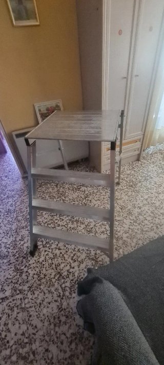 Plataforma Escalera Aluminio