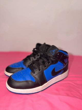 Zapatillas Jordan Mid Azul/Negro Talla 40