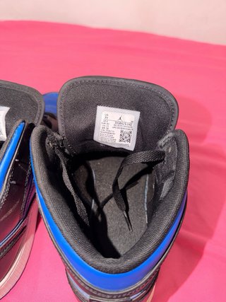 Zapatillas Jordan Mid Azul/Negro Talla 40