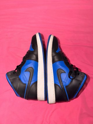 Zapatillas Jordan Mid Azul/Negro Talla 40