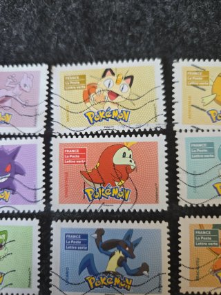 Sellos Pokémon Francia PROMOCIÓN