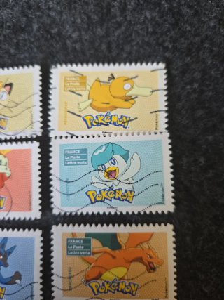 Sellos Pokémon Francia PROMOCIÓN