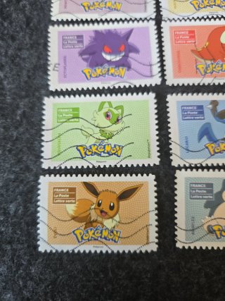 Sellos Pokémon Francia PROMOCIÓN