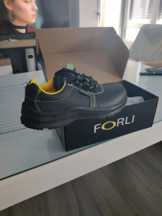 Zapato de seguridad Forli negro y amarillo
