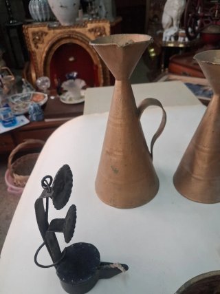 Lotto di oggetti d'antiquariato