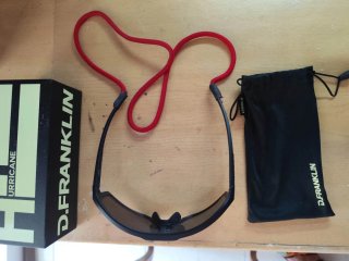 Gafas Doctor Franklin Hurricane Negras Rojas