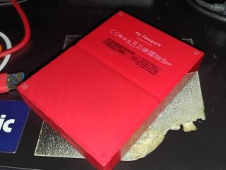 WD My Passport 4 TB Hard Disk Rosso gaming
