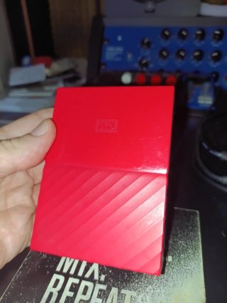 WD My Passport 4 TB Hard Disk Rosso gaming