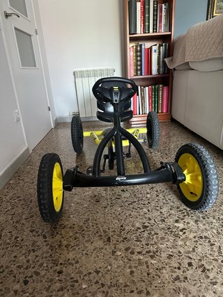 Coche de pedales BERG Buddy Amarillo