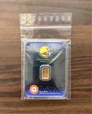 Moneda 1gramo Pac-Man 45 Aniversario