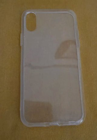 Funda transparente iPhone XS