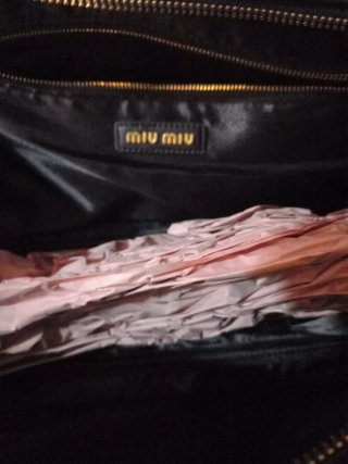 Bauletto Miu Miu nero