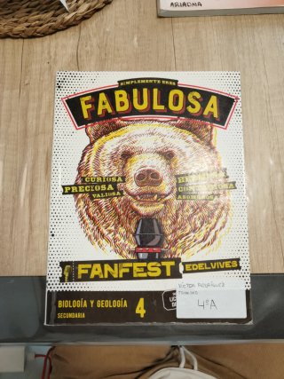 Biología y Geología 4, Secundaria, Fanfest Edel...