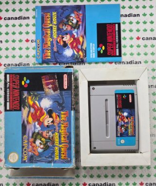 The Magical Quest Mickey Mouse para SNES