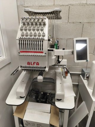 Bordadora Industrial Alfa 12 Agujas