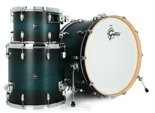 Batteria Gretsch Renown 24" 13" 16" SABB