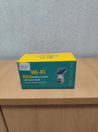 (Precintada) CAMARA CON PANEL SOLAR  (Sin uso)