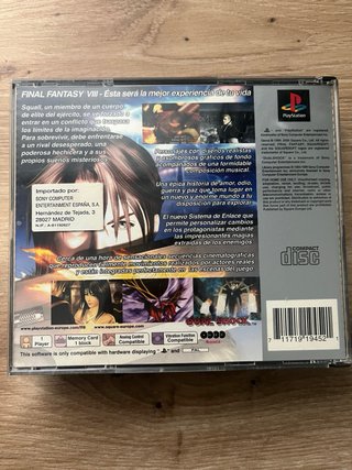 Final Fantasy VIII PlayStation Platinum