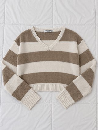 Jersey rayas Stradivarius talla única