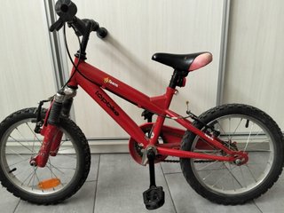 Bicicleta Infantil 16 Roja