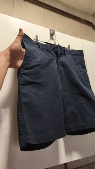 Bermudas Angelo Litrico C&A Azul Marino Talla W32