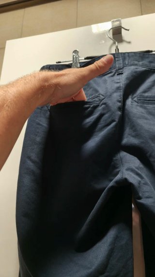Bermudas Angelo Litrico C&A Azul Marino Talla W32
