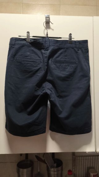 Bermudas Angelo Litrico C&A Azul Marino Talla W32