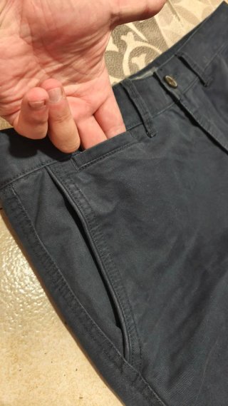 Bermudas Angelo Litrico C&A Azul Marino Talla W32