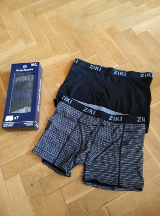 Pack 7 boxers Sergio Tacchini M/L sin costuras