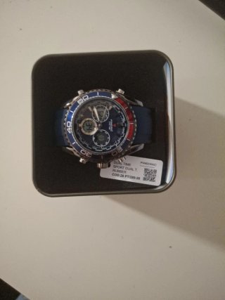 Reloj Fredric Dual Time Sport Rubber